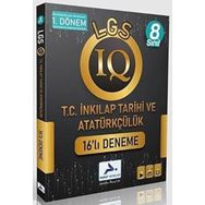 8. Sınıf IQ İnkılap Tarihi 16'lı Deneme 1. Dönem Konuları - Paraf Yayınları