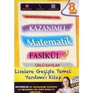 8.Sınıf Kazanımlı Matematik Fasikül 2 Üslü Sayılar - Ünal İşcan