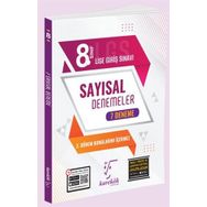 8. Sınıf Lgs 1. Dönem 7'li Sayısal Deneme Seti - Karekök Yayınları