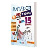 8. Sınıf LGS 1.Dönem Matematik Matador 15'li Deneme Video Çözümlü-Evrensel İletişim Yayınları