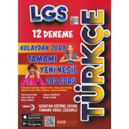 8. Sınıf LGS 12’li Türkçe Branş Deneme-Ggs Yayınları