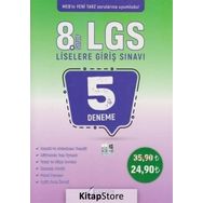 8. Sınıf LGS Beşli Deneme Kollektif Faktör Yayınları