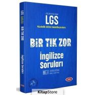 8. Sınıf LGS Bir Tık Zor İngilizce Soruları-Data Yayınları