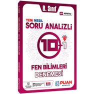 8. Sınıf Lgs Fen Bilimleri Çek Kopartlı Soru Analizli 10+1 Deneme-Puan Yayınları