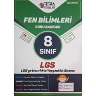 8. Sınıf LGS Fen Bilimleri Soru Bankası-Tetra Yayınları