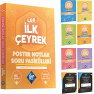 8.Sınıf LGS İlk Çeyrek Poster Notlar Soru Fasikülleri 1. Çeyrek KR Akademi