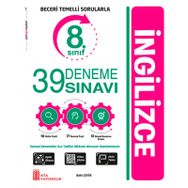 8. Sınıf LGS İngilizce 39 Deneme Sınavı - Ata Yayınları