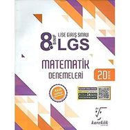 8. Sınıf LGS Matematik 20'li Deneme Sınavı - Karekök Yayınları