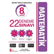 8. Sınıf LGS Matematik 22 Deneme Sınavı - Ata Yayınları