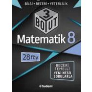 8. Sınıf LGS Matematik 3 Boyut 28 Föy - Tudem Yayınları