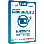 8. Sınıf LGS Matematik Soru Analizli 10+1 Deneme Puan Yayınları