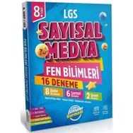8. Sınıf LGS Sayısal Medya Fen Bilimleri 16 Deneme Ünlüler Yayınları