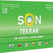 8.Sınıf LGS Son Tekrar Din Kültürü ve Ahlak Bilgisi-Tonguç Akademi