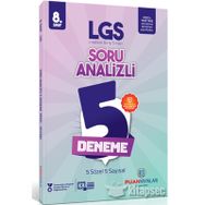 8. Sınıf LGS Soru Analizli 5 Deneme Puan Yayınları