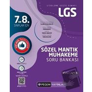 8. Sınıf LGS Sözel Mantık Muhakeme Soru Bankası - Pegem Yayınları