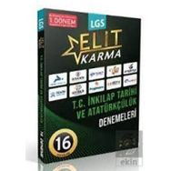 8. Sınıf LGS T.C. İnkılap Tarihi ve Atatürkçülük 1. Dönem Elit Karma 16'lı Deneme - Paraf Yayınları