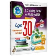 8. Sınıf LGS T.C. İnkılap Tarihi ve Atatürkçülük 30 Deneme Sınavı Çanta Yayıncılık