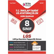 8. Sınıf LGS T.C. İnkılap Tarihi ve Atatürkçülük Soru Bankası-Tetra Yayınları