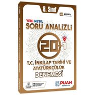8 Sınıf Lgs Tc İnkılap Tarihi Ve Atatürkçülük Soru Analizli 20+1 Deneme Puan Yayınları