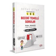 8. Sınıf LGS Türkçe-Matematik Beceri Temelli Sorular-Editör Yayınları
