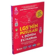 8. Sınıf LGS'nin Pusulası 1.Dönem 5'li Karma Deneme - Muba Yayınları