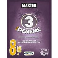 8. Sınıf Master 3'lü Deneme Okyanus Yayınları