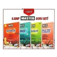8.sınıf Master Soru Bankası Seti 4 Kitap Okyanus Yayınları