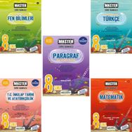 8. Sınıf Master Tüm Dersler Soru Bankası Set-Okyanus Yayınları