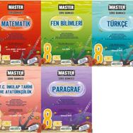 8 Sınıf Master Tüm Dersler Soru Bankası Seti