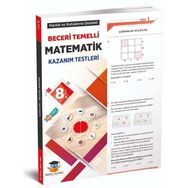 8. Sınıf Matematik Beceri Temelli Kazanım Testleri Zeka Küpü Yayınları
