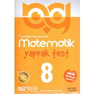 8. Sınıf Matematik Yaprak Test - Nitelik Yayınları