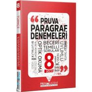 8. Sınıf Paragraf Deneme Pruva Akademi Yayınları