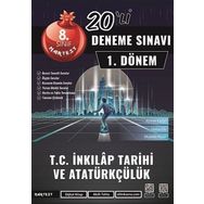 8. Sınıf T.C. İnkılap Tarihi ve Atatürkçülük 1. Dönem Mod 20 Deneme - Nartest Yayınları