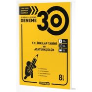 8. Sınıf T.C. İnkılap Tarihi ve Atatürkçülük 30 Deneme - Hız Yayınları