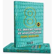 8. Sınıf T.C. İnkılap Tarihi ve Atatürkçülük Soru Bankası-Buga Yayınları