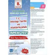 8. Sınıf T.C. İnkılap Tarihi ve Atatürkçülük Yaprak Test-Bulut Eğitim
