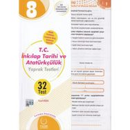 8. Sınıf T.C. İnkılap Tarihi ve Atatürkçülük Yaprak Test Palme Yayınları