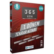 8. Sınıf Tüm Dersler 365 Gün 1. Dönem Tekrar Kitabı - Gezegen Yayıncılık