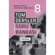 8. Sınıf Tüm Dersler Sayısal Beceri Temelli Soru Bankası-Tudem Yayınları