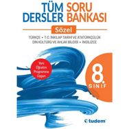 8. Sınıf Tüm Dersler Sözel Soru Bankası - Tudem Yayınları