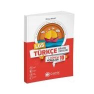 8. Sınıf Türkçe 1. Dönem Lgs Branş Deneme Çanta Yayınları