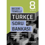 8. Sınıf Türkçe Beceri Temelli Soru Bankası Tudem Yayınları