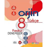 8. Sınıf Türkçe Orjin Fasikül Denemeler-Gama Okul Yayınları