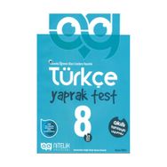 8. Sınıf Türkçe Yaprak Test Nitelik Yayınları