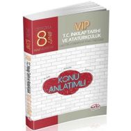 8. Sınıf VIP T.C. İnkılap Tarihi ve Atatürkçülük Konu Anlatımlı Editör Yayınları