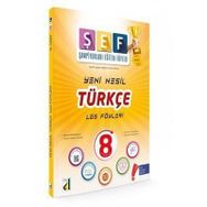 8.Sınıf Yeni Nesil Türkçe LGS Föyleri-Akıllı Damla Yayınları