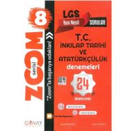 8. Sınıf Zoom Serisi T.c. İnkılap Tarihi Ve Atatürkçülük Soru Bankası-Günay Yayınları