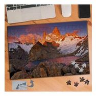 813 Taş Kayalıklar ve Güneş Işığı 240 Parça Puzzle Yapboz Tablo