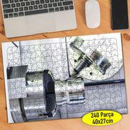 81998530 CNC Elmas Kesim Takım Tezgahı 240 Parça Puzzle Yapboz