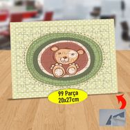 826025 Ayıcık Ve Sevimli Patileri 99 Parça Puzzle Yapboz Tablo